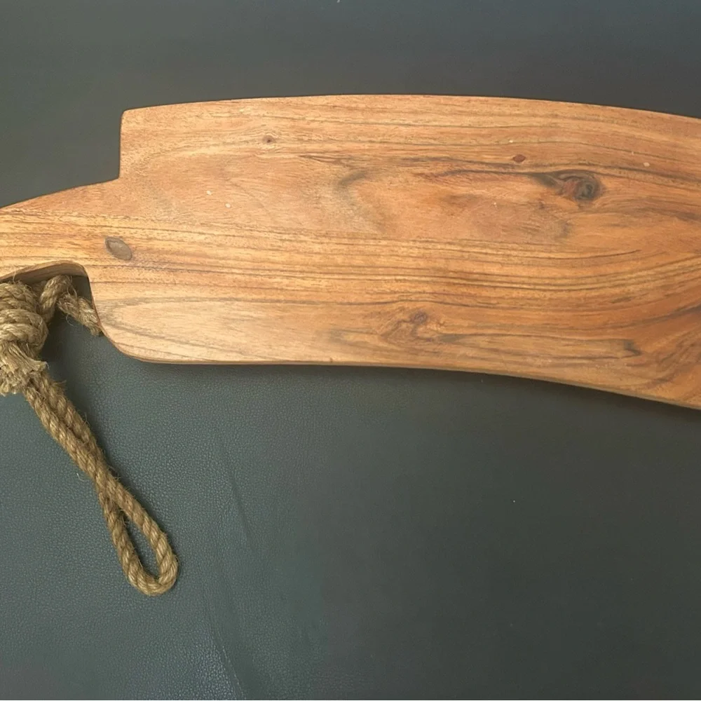 Crate & Barrel Rustic Charcuterie Board